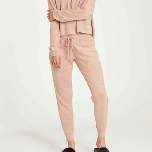 Billabong Dusty Pink Fleece Joggers/Sweatpants